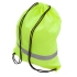 Рекламный рюкзак с отражающей лентой, желтый Рекламный рюкзак с отражающей лентой, желтый