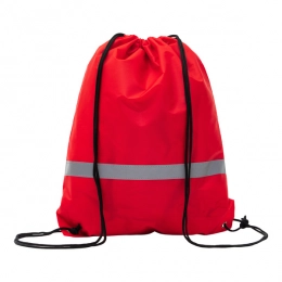 Backpack with reflective tape