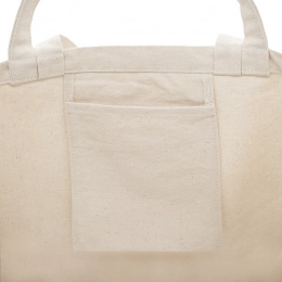 Хлопковая сумка Elsie 340 г/м2, бежевая