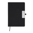 Набор подарочный блокнот и ручка Plata RPET, черный Набор подарочный блокнот и ручка Plata RPET, черный