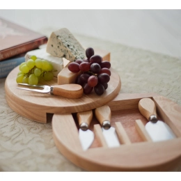 Roma cheese set, brown