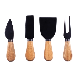 Piacenza cheese set, brown