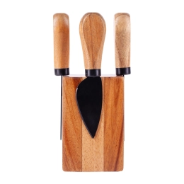 Piacenza cheese set, brown