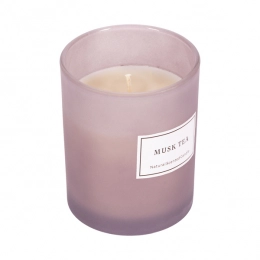 Scented candle, grey