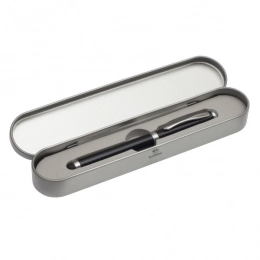 Supreme ballpen with laser pointer - 4 in 1, black