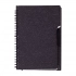 Telde notepad, black