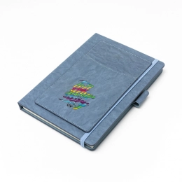 Savona notebook with organizer, blue