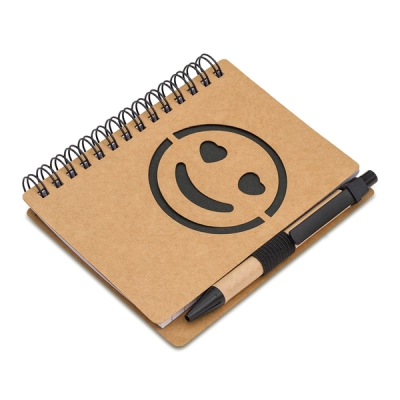 
                                            Smile notebook blank, black
                                            