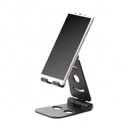 Gimo stand for mobile phone, black