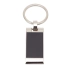 Forte metal keyring, black