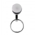 Piston metal keyring, silver