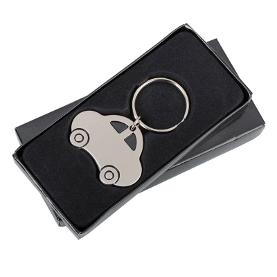 
                                            Auto metal keyring, silver
                                            