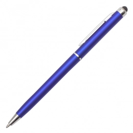 Touch Point plastic ballpen, blue