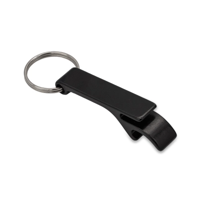 
                                            Aluminium keyring - opener, black
                                            