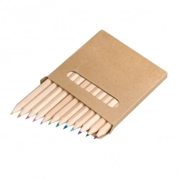 Набор карандашей 9 см, 12 цветов