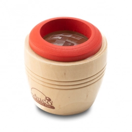 Деревянный калейдоскоп, красный