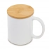 Lund ceramic mug, white