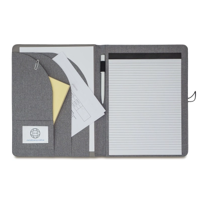 
                                                Папка A4 из переработанного PET Crawley, серая
                                                