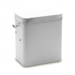 Музыкальная шкатулка Melody с заводом, белая