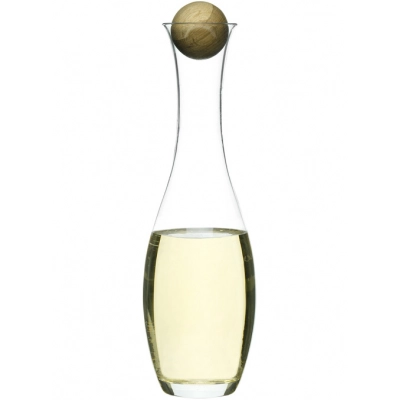 
                                            Nature carafe for water / wine with oak stopper
                                            