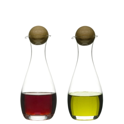 
                                            Pojemnik na ocet/oliwę z dębowym korkiem, 2-pak
                                            