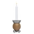 Nature oval candlestick