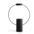 Moon vase, black large