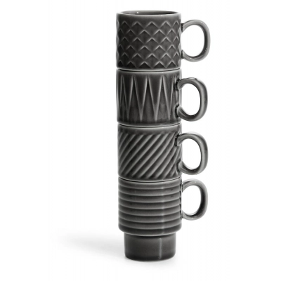 
                                            4-pack espresso cups gray
                                            