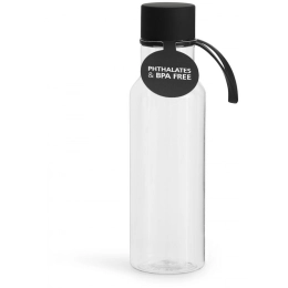 WATER BOTTLE, TRANSPARENT 600 ML