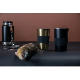 Thermos for food, black 600 ml