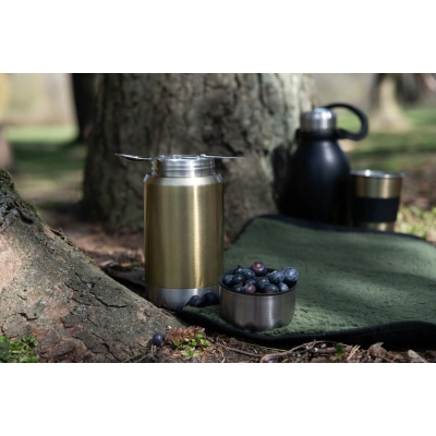 
                                            Термос для еды, золотые 600 мл
                                            