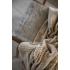 FLEECE BLANKET AGNES, BEIGE