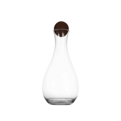 
                                            Nature wine decanter with oak cork
                                            