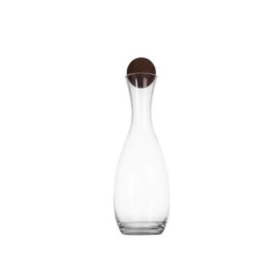 
                                            Nature water/wine decanter with oak cork
                                            