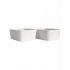 Flora mini dish, 2-pack, White