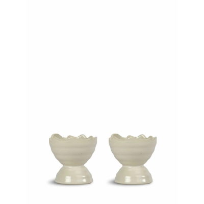 
                                                ELLEN KUBEK FOR EGGS 2 PIECES, CREAMY
                                                