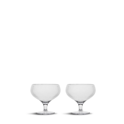 
                                            BILLI COCKTAIL GLASS, 2 PIECES, TRANSPARENT
                                            