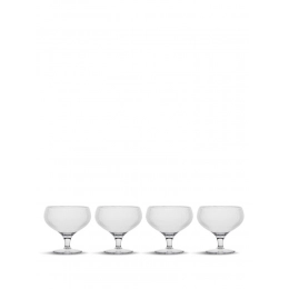 Билли Коктейльные стаканы, 4 шт., прозрачные