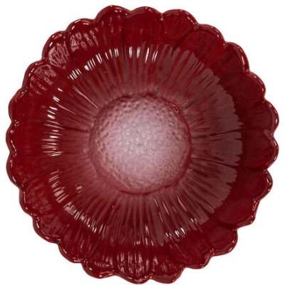 
                                            Plate DAGNY, Small, Burgundy
                                            
