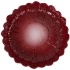 Plate DAGNY, MEDIUM, BURGUNDY