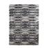 ALBA BLANKET, GREY/BLACK/WHITE