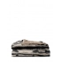 ALBA BLANKET, GREY/BLACK/WHITE
