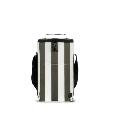 
                                                CITY Thermal Bag STRIPE HIGH rPET, Green-Black
                                                