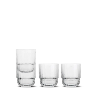 
                                                Стаканы для воды BLANKA, 4 штуки, прозрачные
                                                