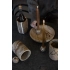 STEN candlestick, bronze