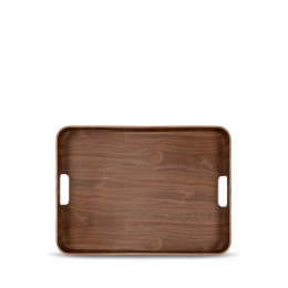 HANNA Tray, large, dark brown