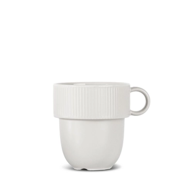 
                                                INKA CUP WITH HANDLE, WHITE
                                                