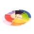 HAND FAN LIDIA ROYAL BLUE