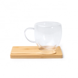 MUG SET BLUMON TRANSPARENT