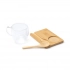 MUG SET BLUMON TRANSPARENT